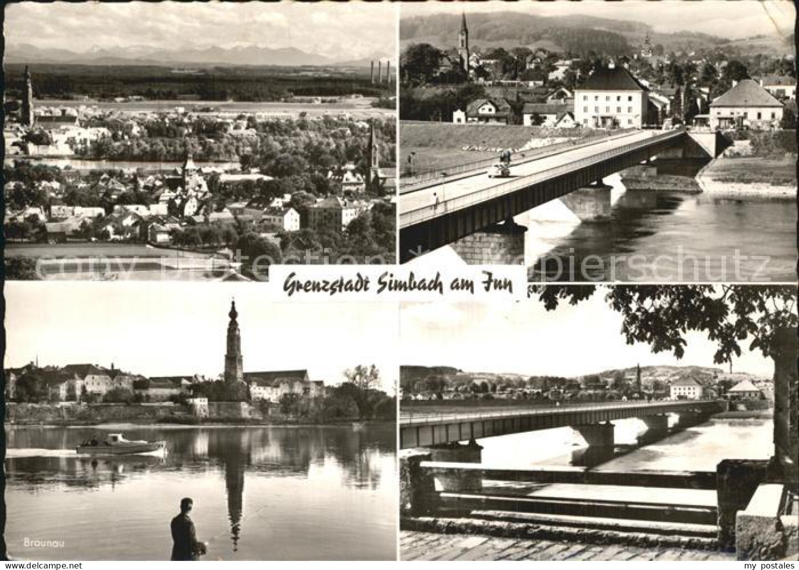 Simbach Inn Braunau Brueckenpartie