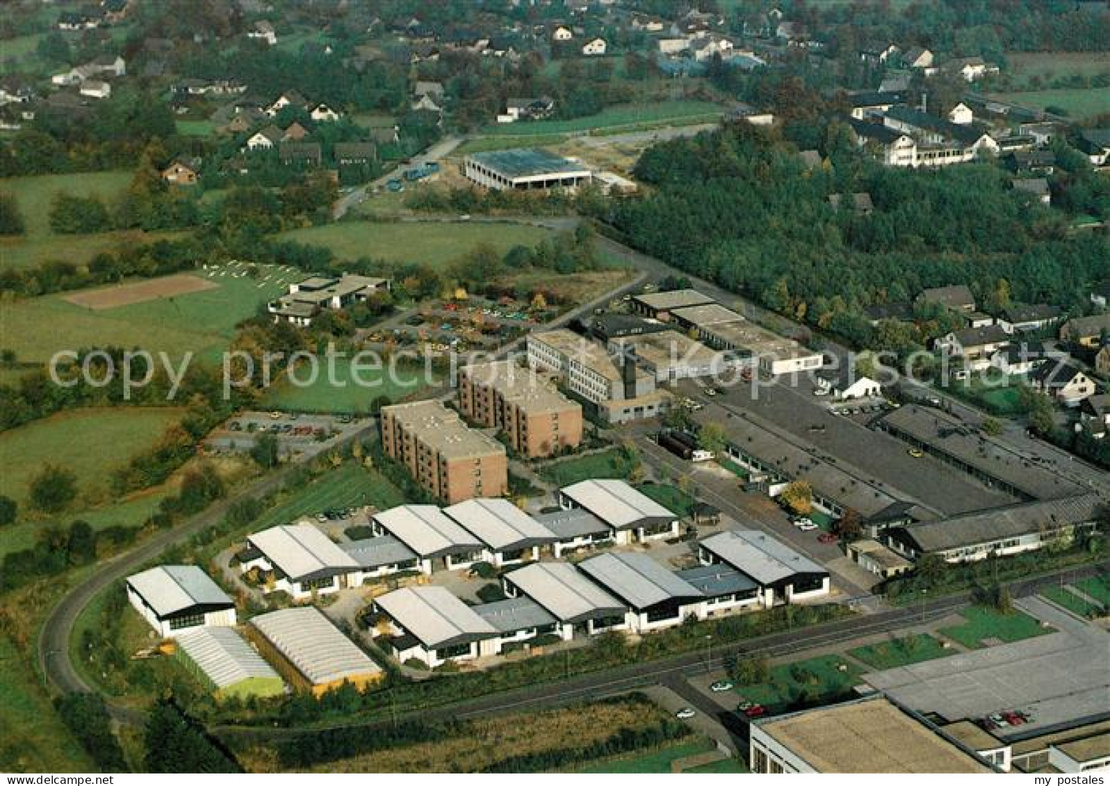 Simmerath Fliegeraufnahme Bildungszentrum