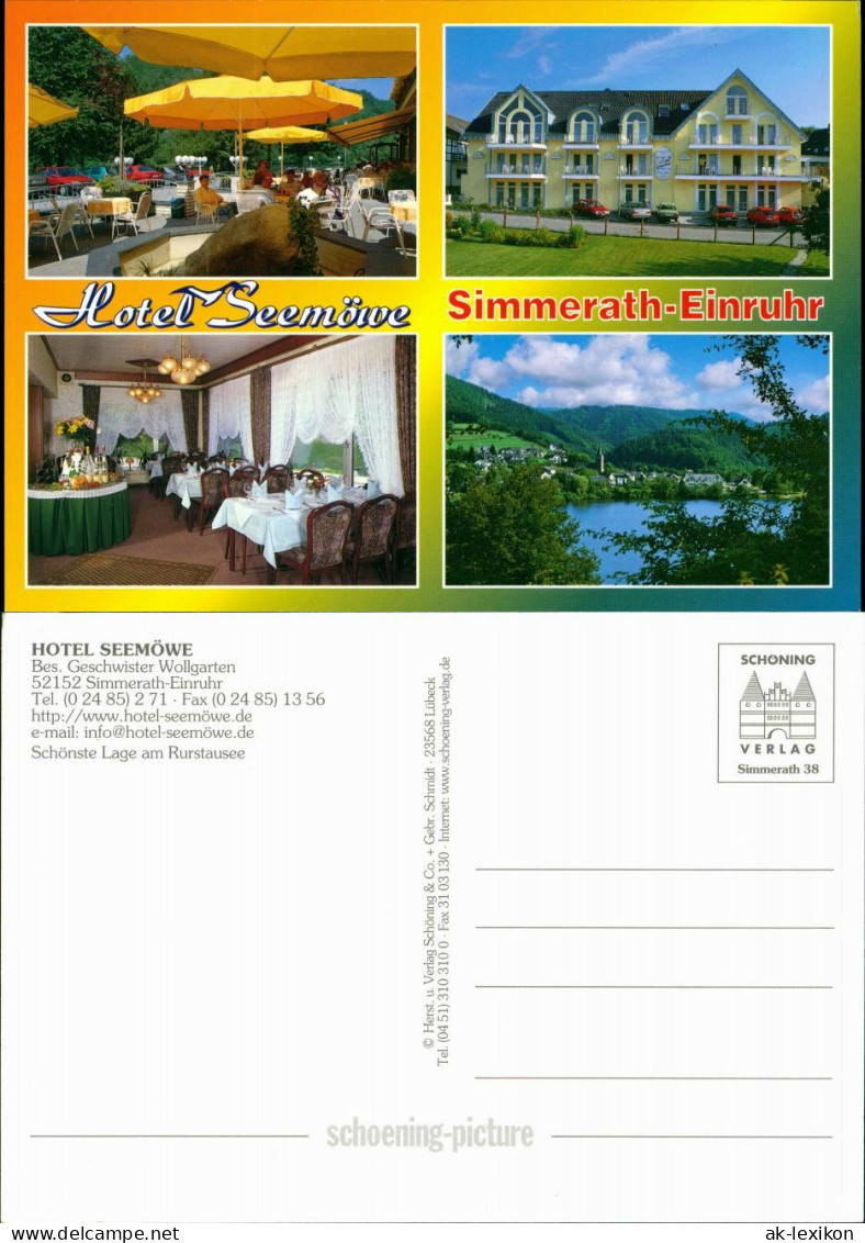 Simmerath HOTEL SEEMÖWE Ortsteil Einruhr 4 Echtfoto-Ansichten 2000