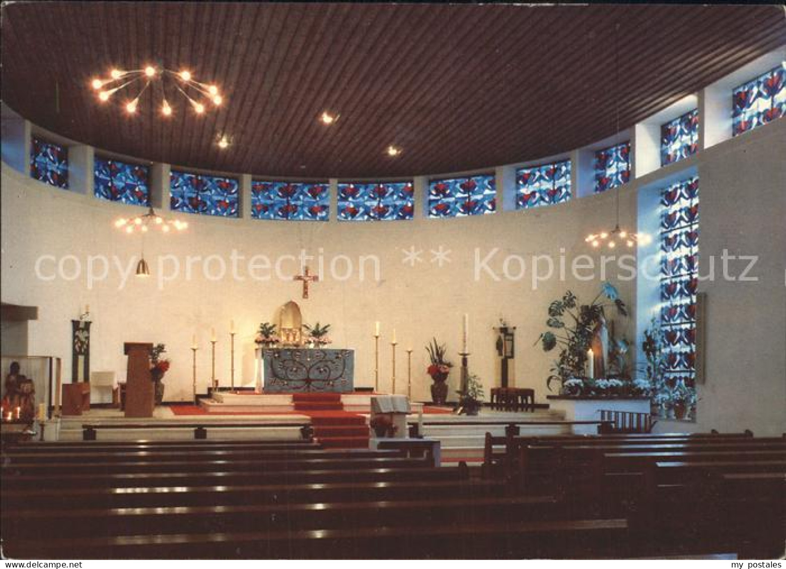 Simmerath Pfarrkirche St. Maria Empfaengnis innen