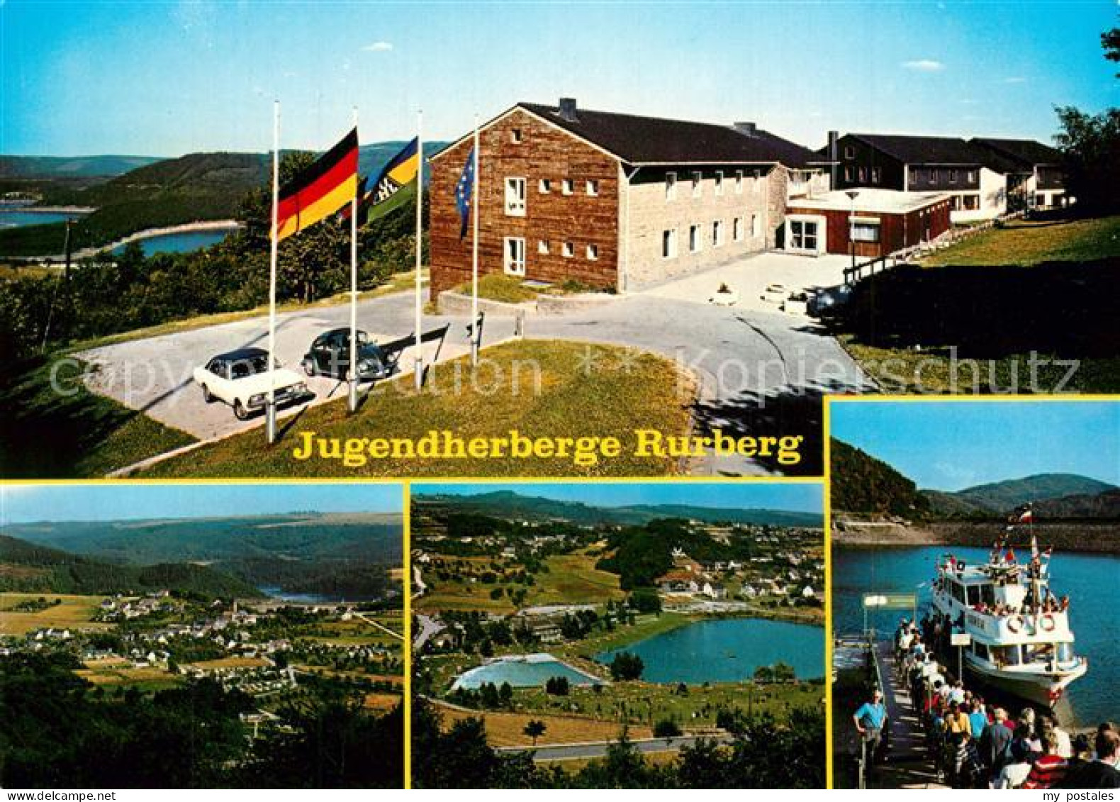Simmerath Rurberg Jugendherberge Fliegeraufnahme