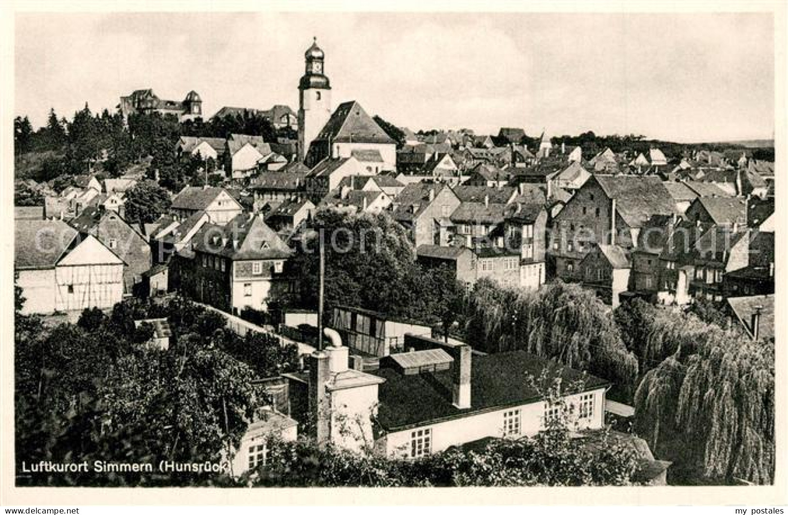 Simmern Hunsrueck Stadtblick