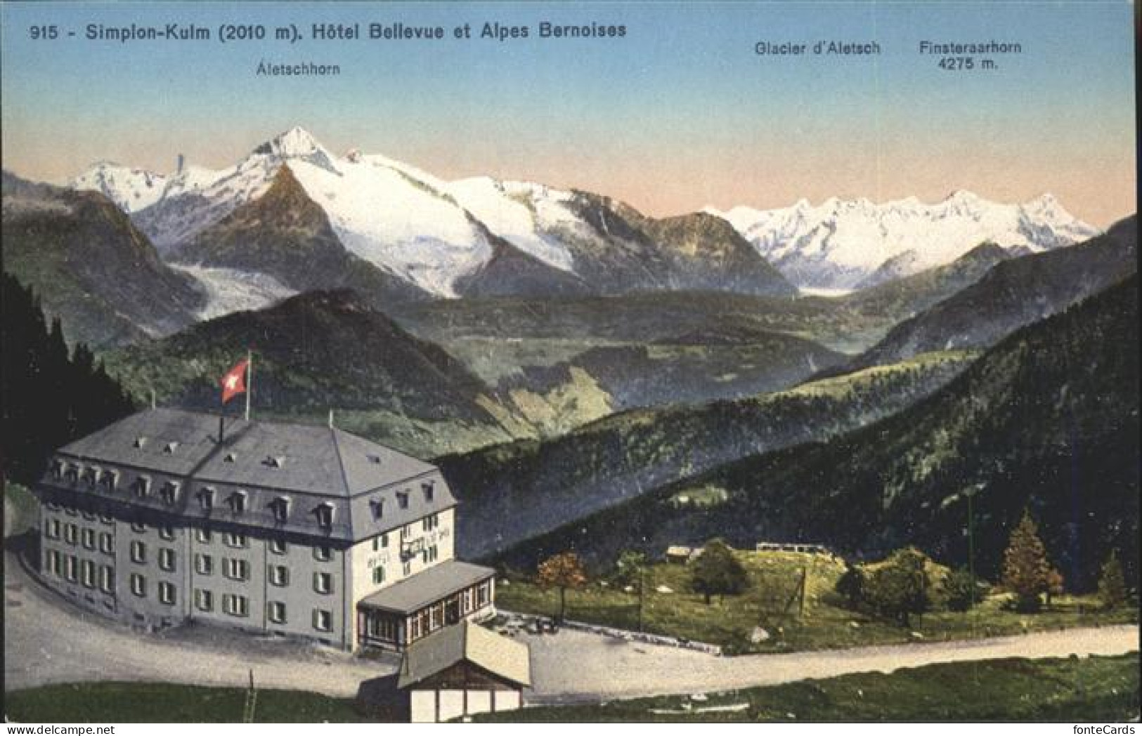 Simplon VS Simplon-Kulm Hotel Bellevue