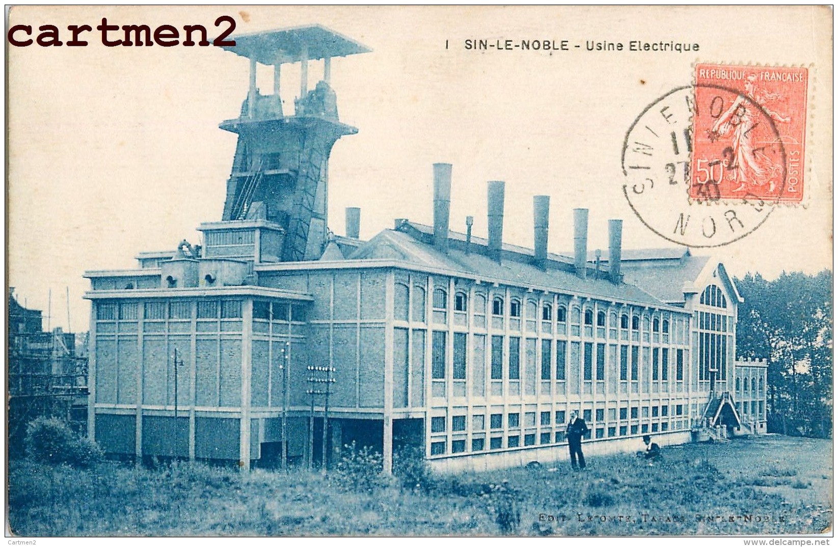 SIN-LE-NOBLE USINE ELECTRIQUE 59 NORD