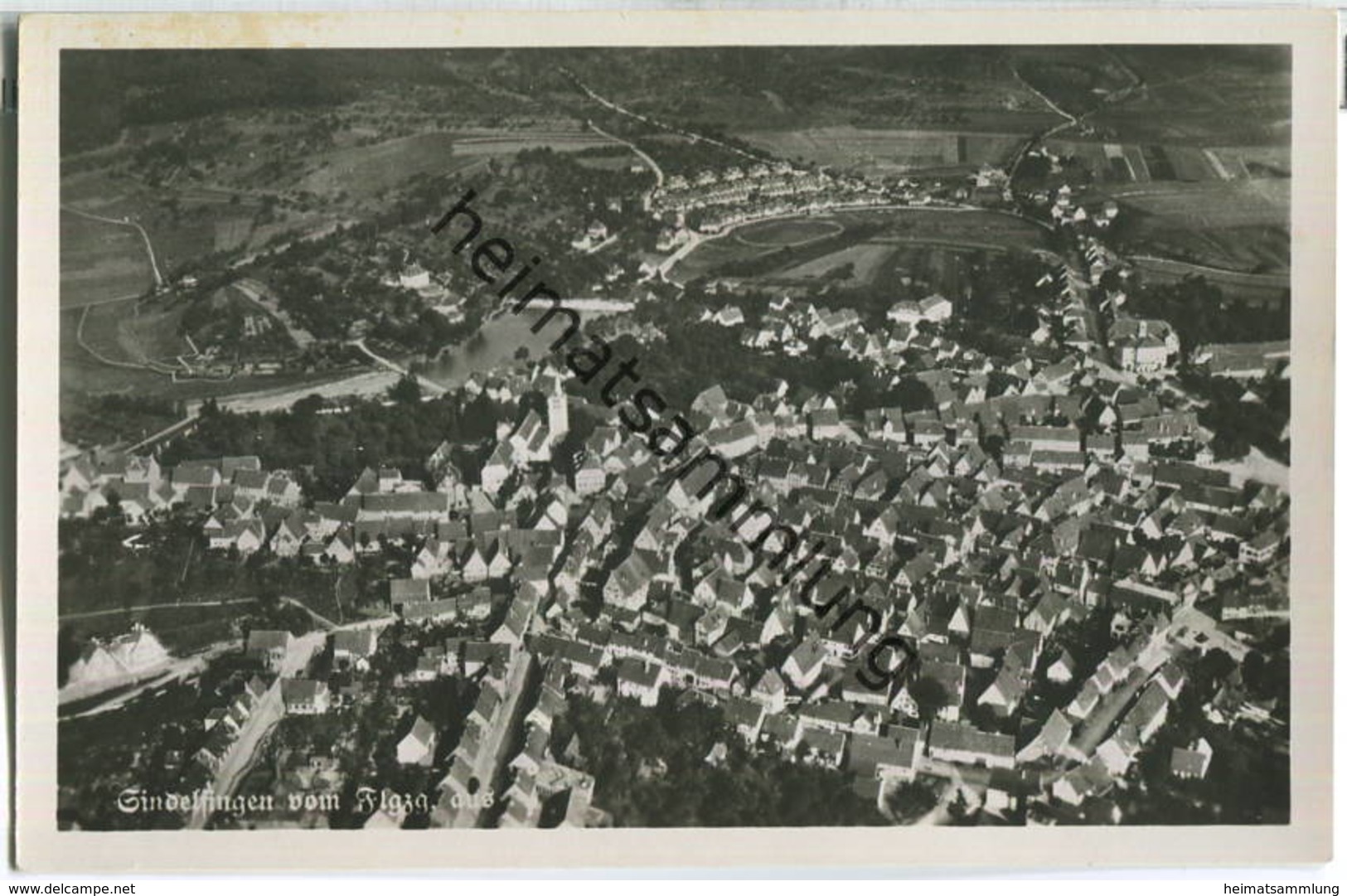 Sindelfingen - Luftbild - Foto-Ansichtskarte