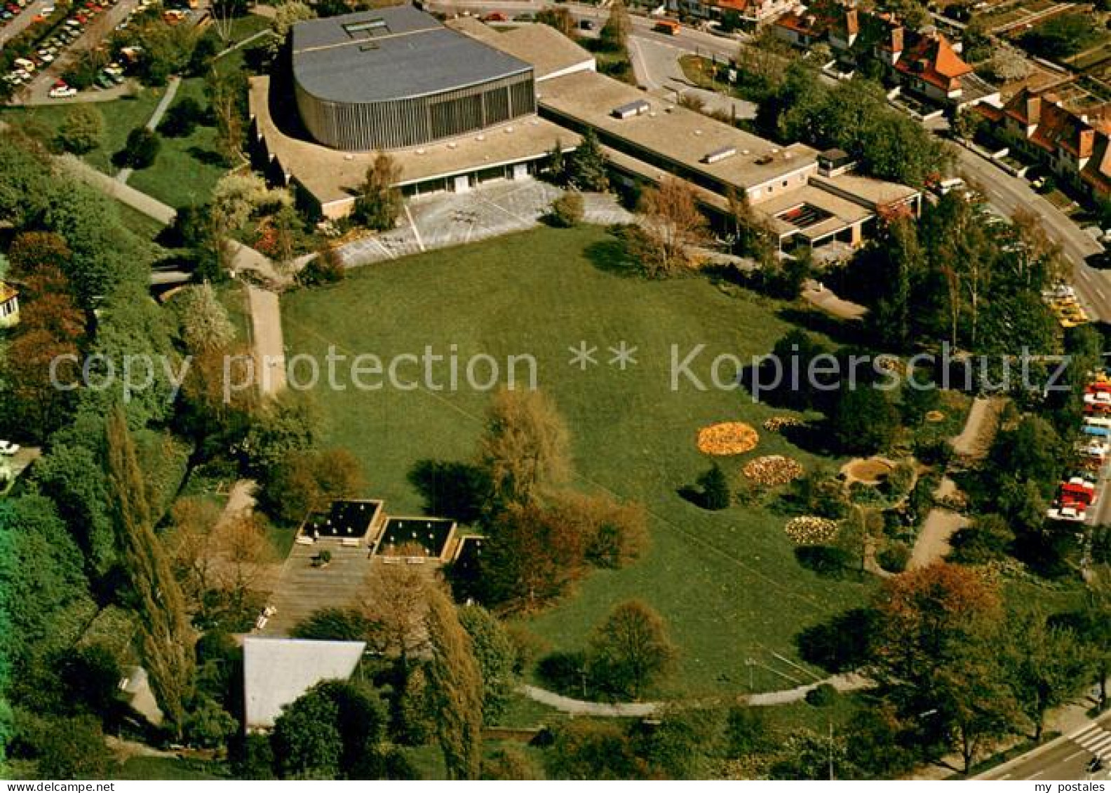 Sindelfingen Stadthalle Fliegeraufnahme