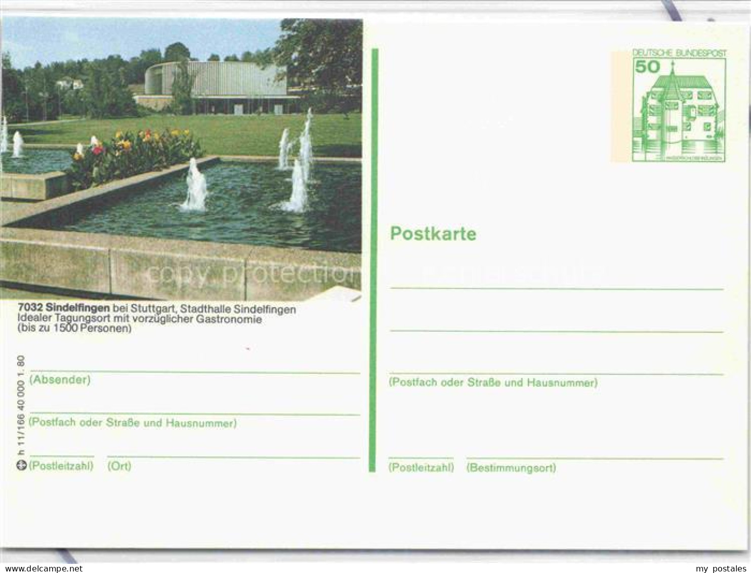 Sindelfingen Stadthalle Parkanlagen Wasserspiele