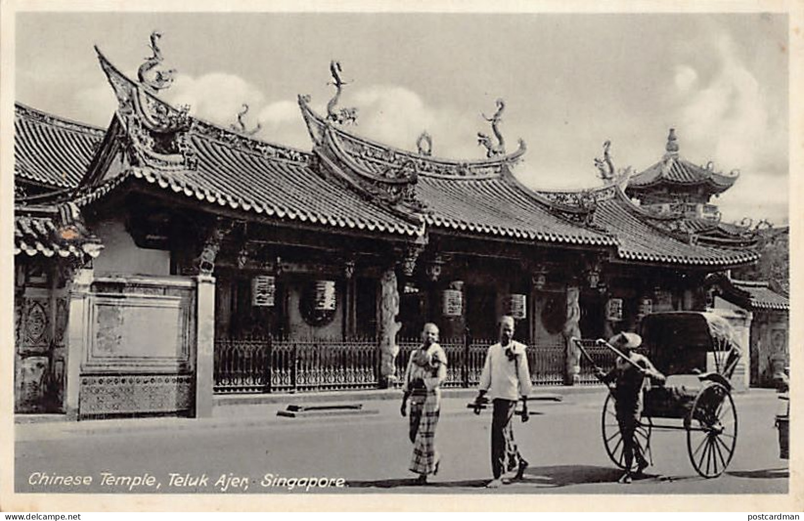 Singapore - Chinese Temple, Telok Ayer - Publ. unknown