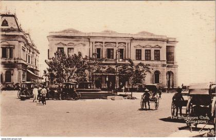 PC SINGAPORE, THE SINGAPORE CLUB, Vintage Postcard (b42322)