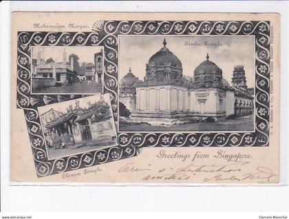 SINGAPOUR: greetings from singapour - état
