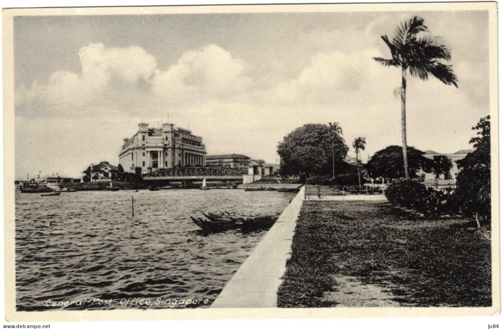 Singapour - Singapore - General Post Office - Carte postale vierge