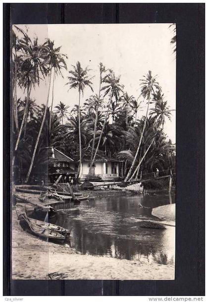 ASIE Singapore, Singapour, Carte Photo, Port de Peche, RPPC, 1926 *** A LOCALISER ***