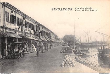 BR57826 Singapour vue des quais    Singapore