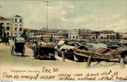 CPA Singapur Singapur, Bootskai, Rikscha