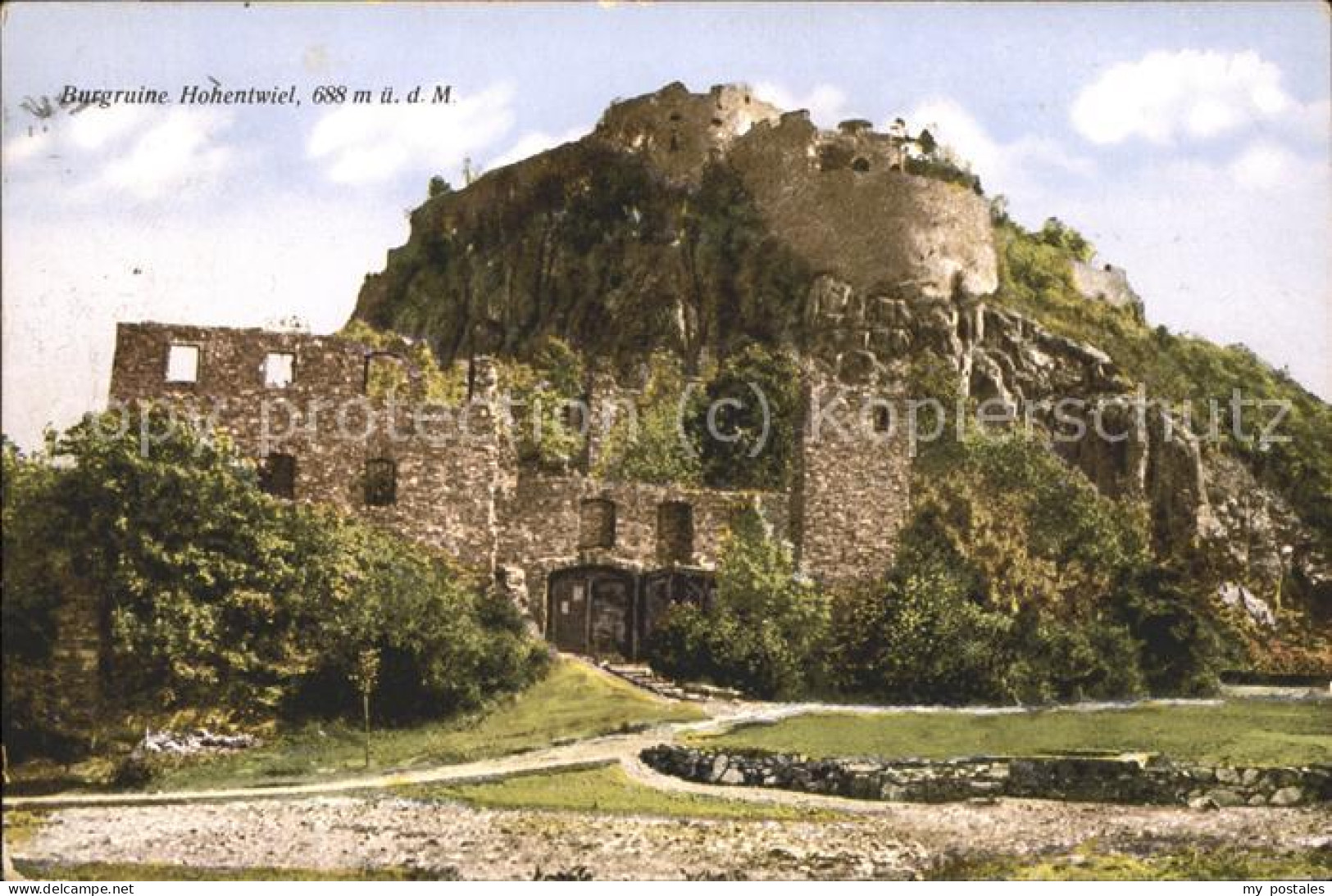 Singen Hohentwiel Burgruine Hohentwiel