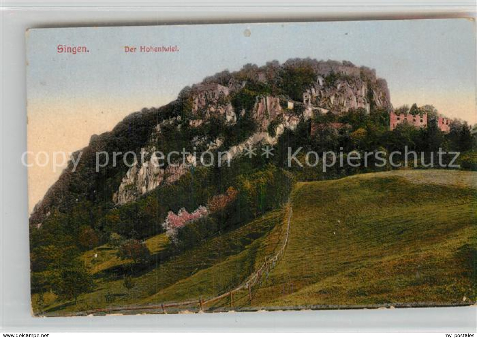 Singen Hohentwiel Der Hohentwiel