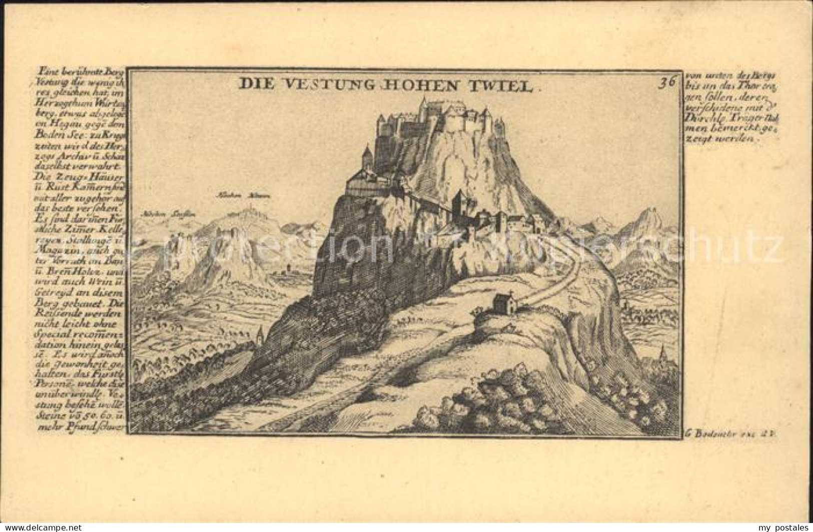 Singen Hohentwiel Festung Hohentwiel