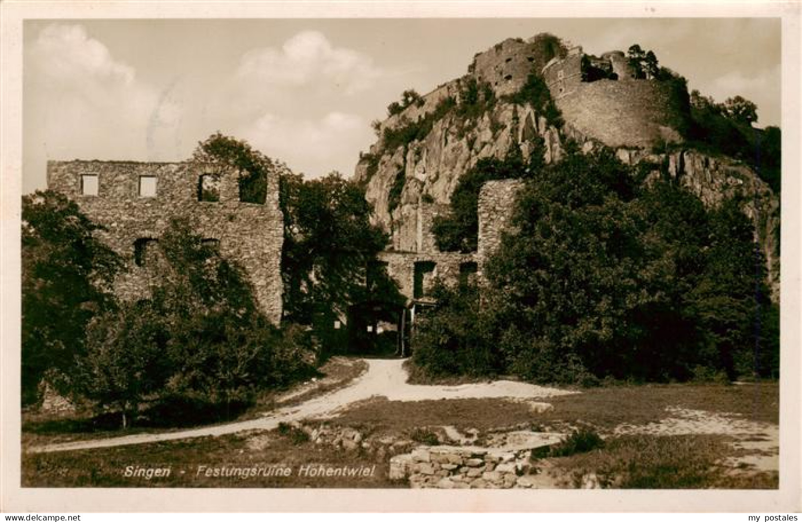 Singen Hohentwiel Festungsruine Hohentwiel