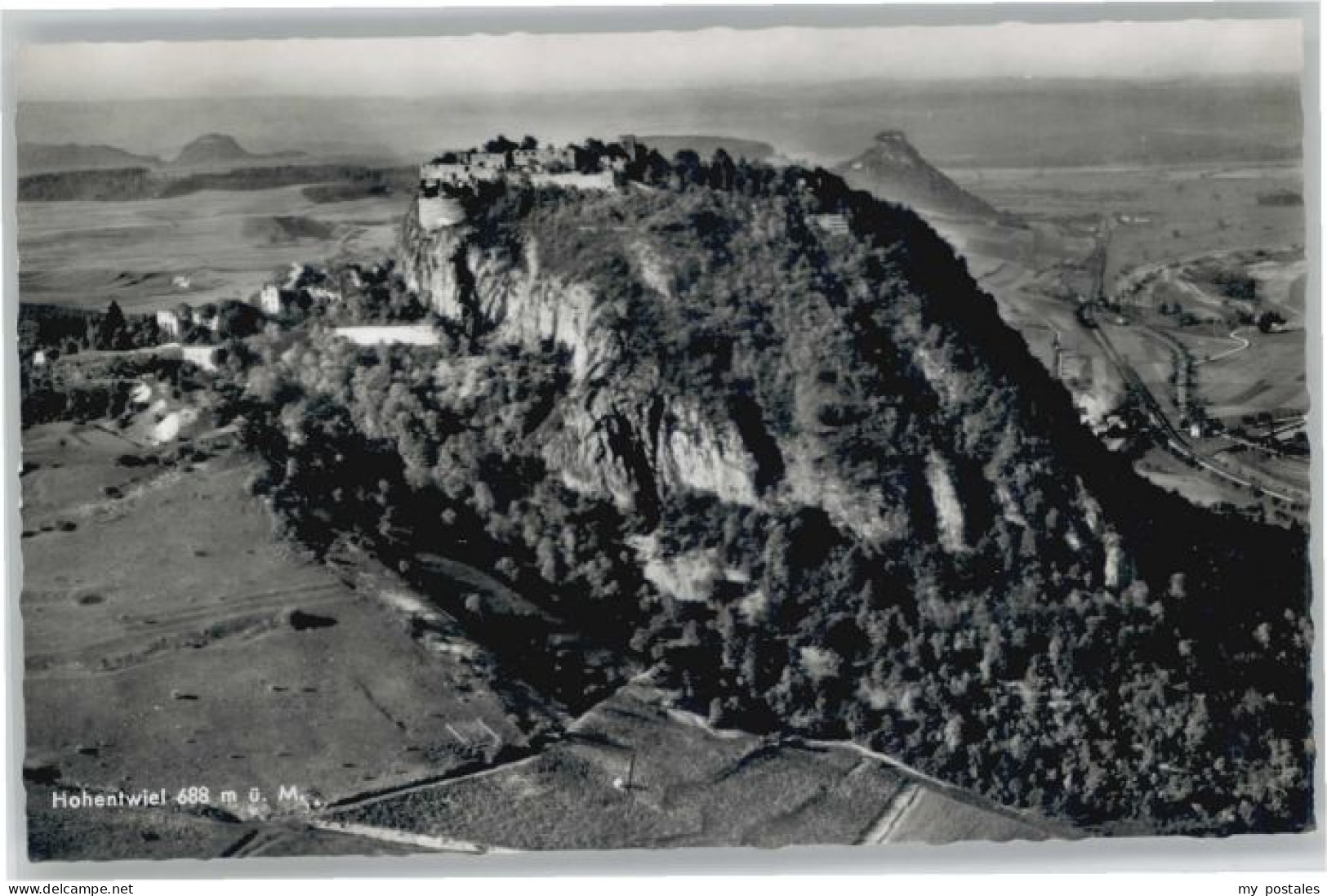 Singen Hohentwiel Fliegeraufnahme Hohentwiel