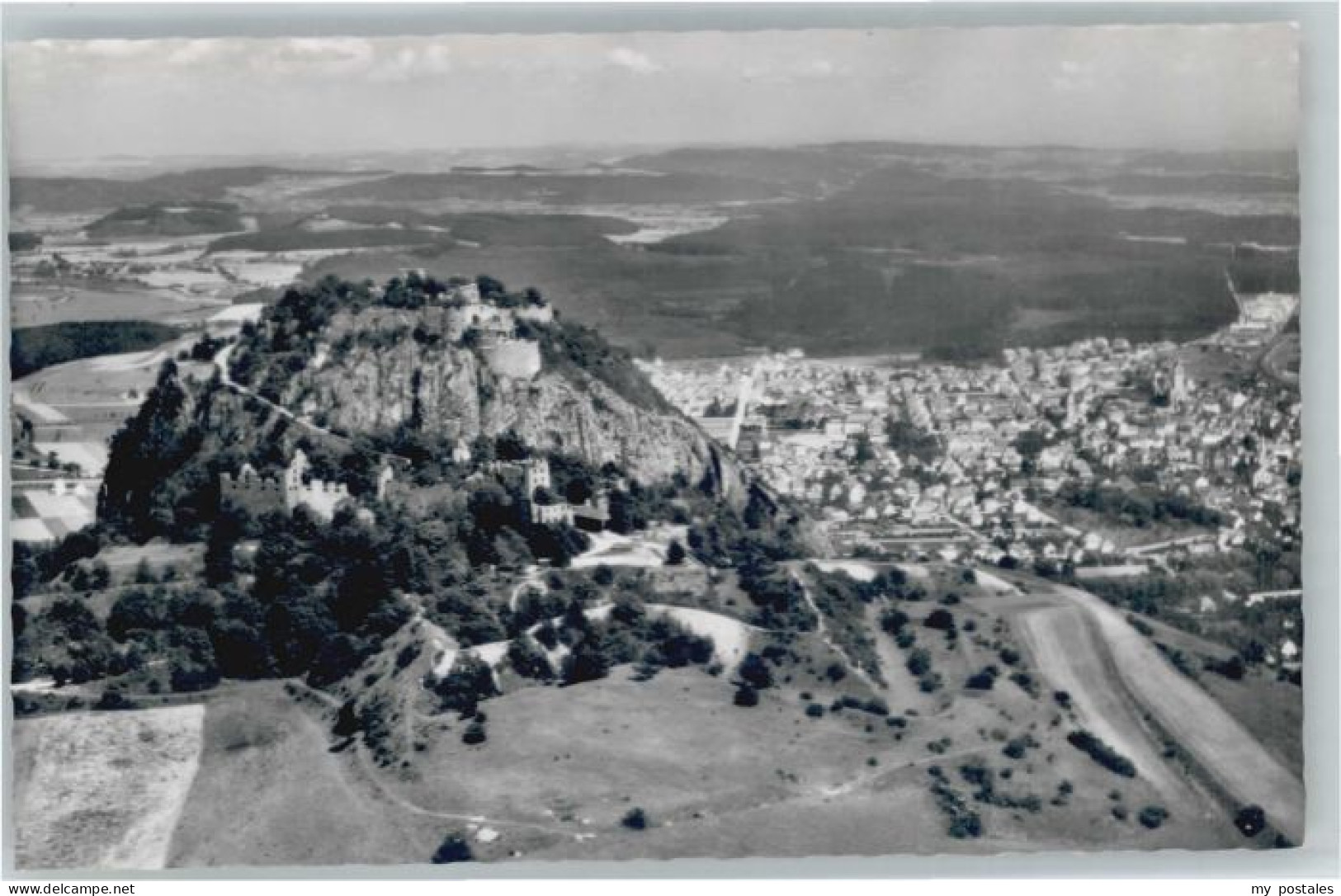 Singen Hohentwiel Fliegeraufnahme Hohentwiel