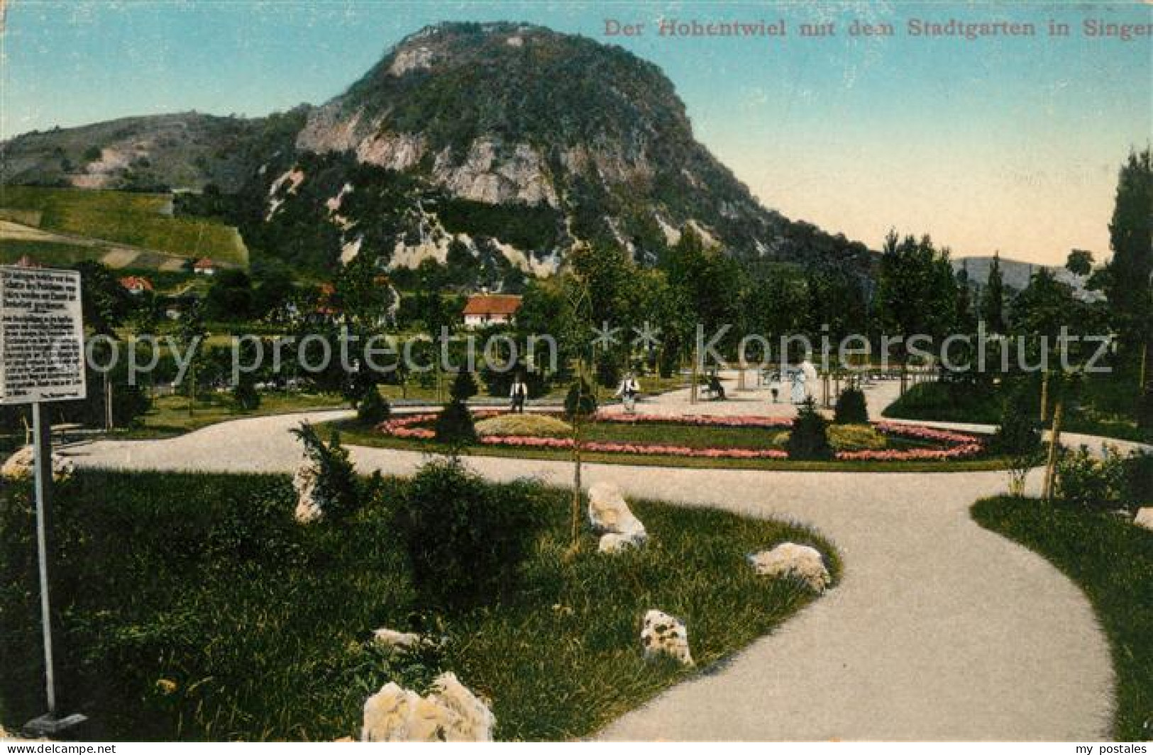 Singen Hohentwiel Stadtgarten Hohentwiel