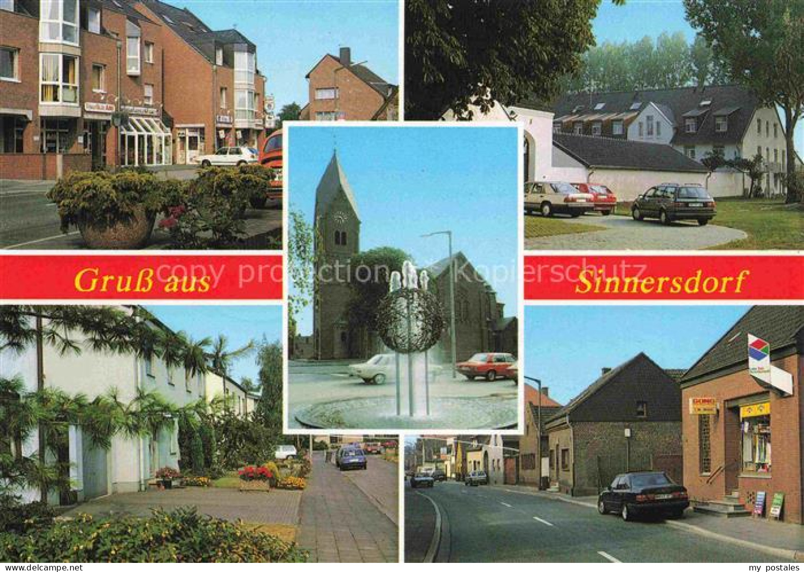 Sinnersdorf Koeln Pulheim Rheinland Ortspartien Kirche