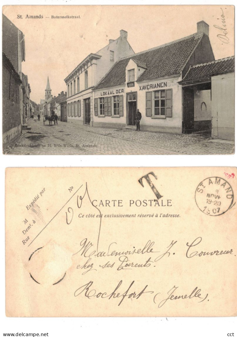 Sint-Amands  Puur   Botermelkstraat   (Lokaal der Xaverianen)