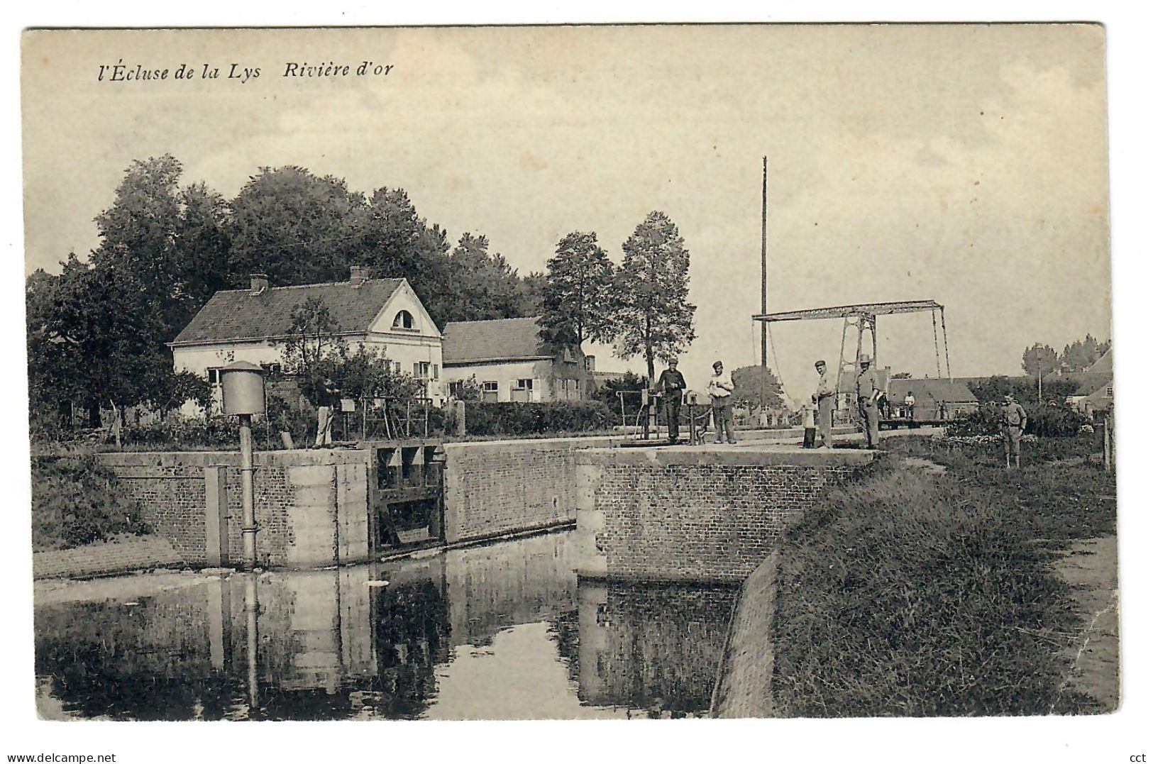 Sint-Baafs-Vijve   Wielsbeke    l'Ecluse de la Lys  Rivière d'or