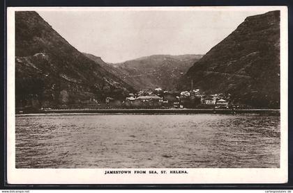 CPA Jamestown, vue générale from Sea