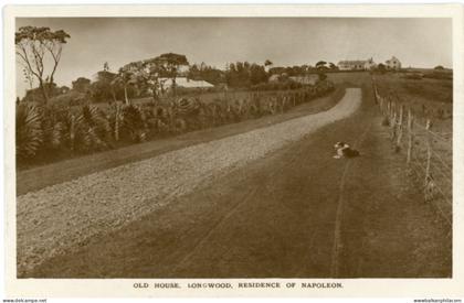 St Helena Longwood Residence of Napoleon photocard
