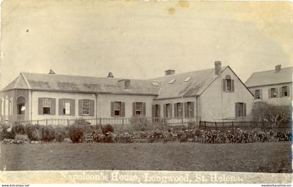 St Helena Napoleon's House Longwood photocard