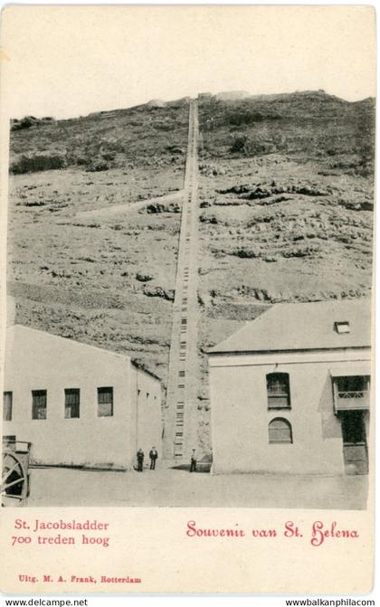 St Helena St Jacob's Ladder Dutch card