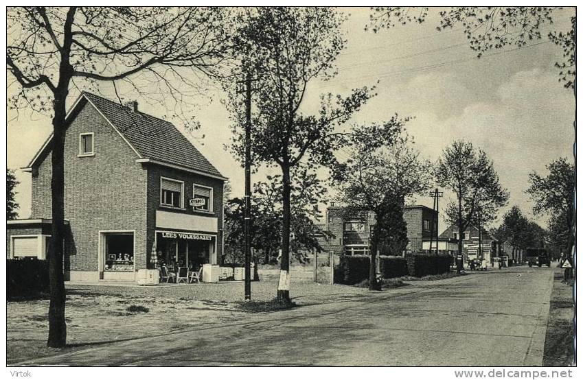 Sint-Job-In- 't Goor :  Eikenlei met kruispunt  ( geschreven met zegel )