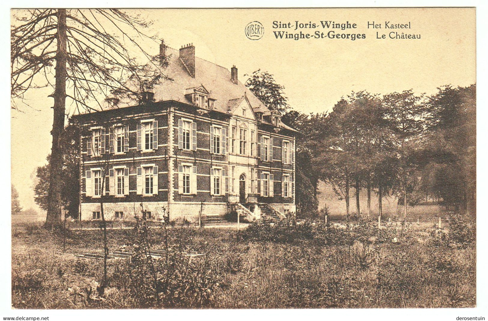 Sint-Joris-Winghe / Het kasteel / Winghe-St-Georges / Le château / Albert / Uitg. Alf. Hermans-Coppens [Tielt Winge]