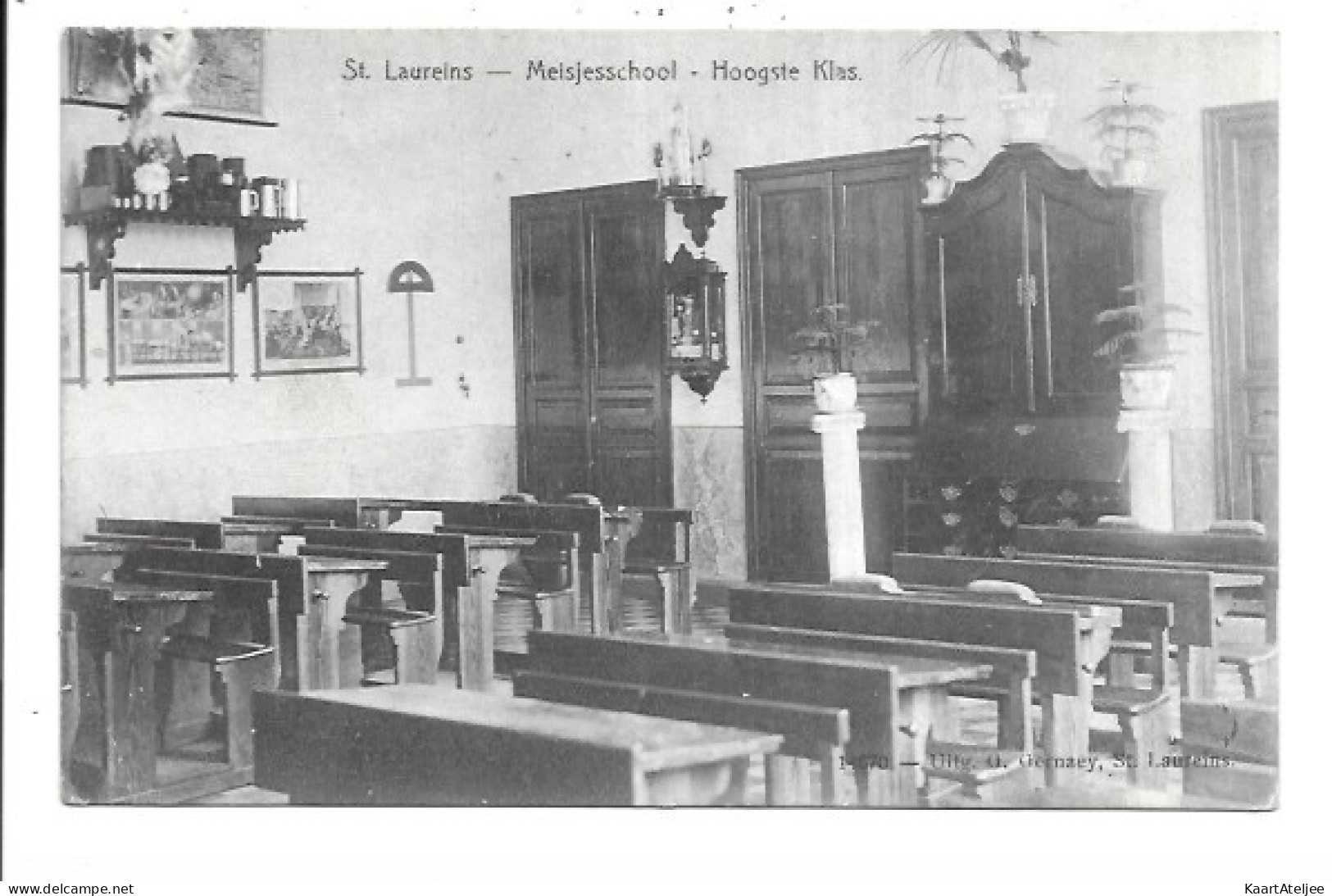 Sint-Laureins - Meisjesschool - Hoogste Klas.