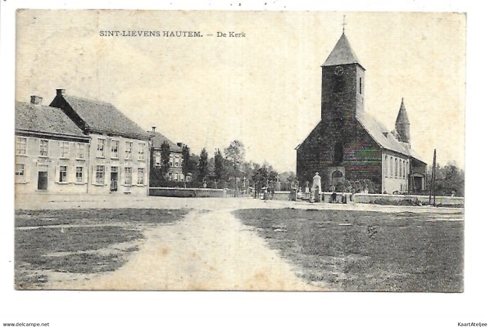 Sint-Lievens-Houtem - De Kerk.