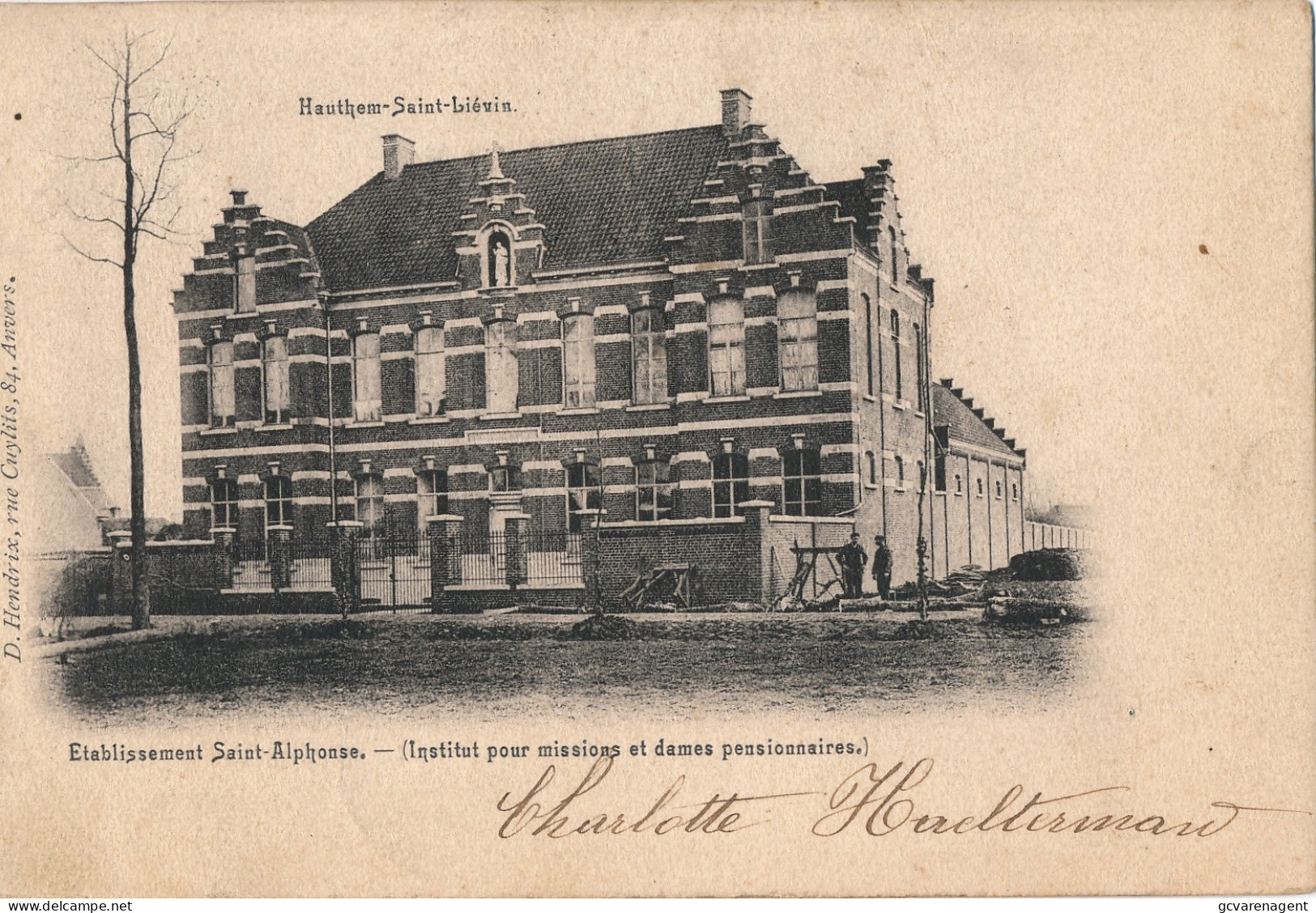 SINT LIEVENS HOUTEM   ETABLISEMENT SAINT ALPHONSE