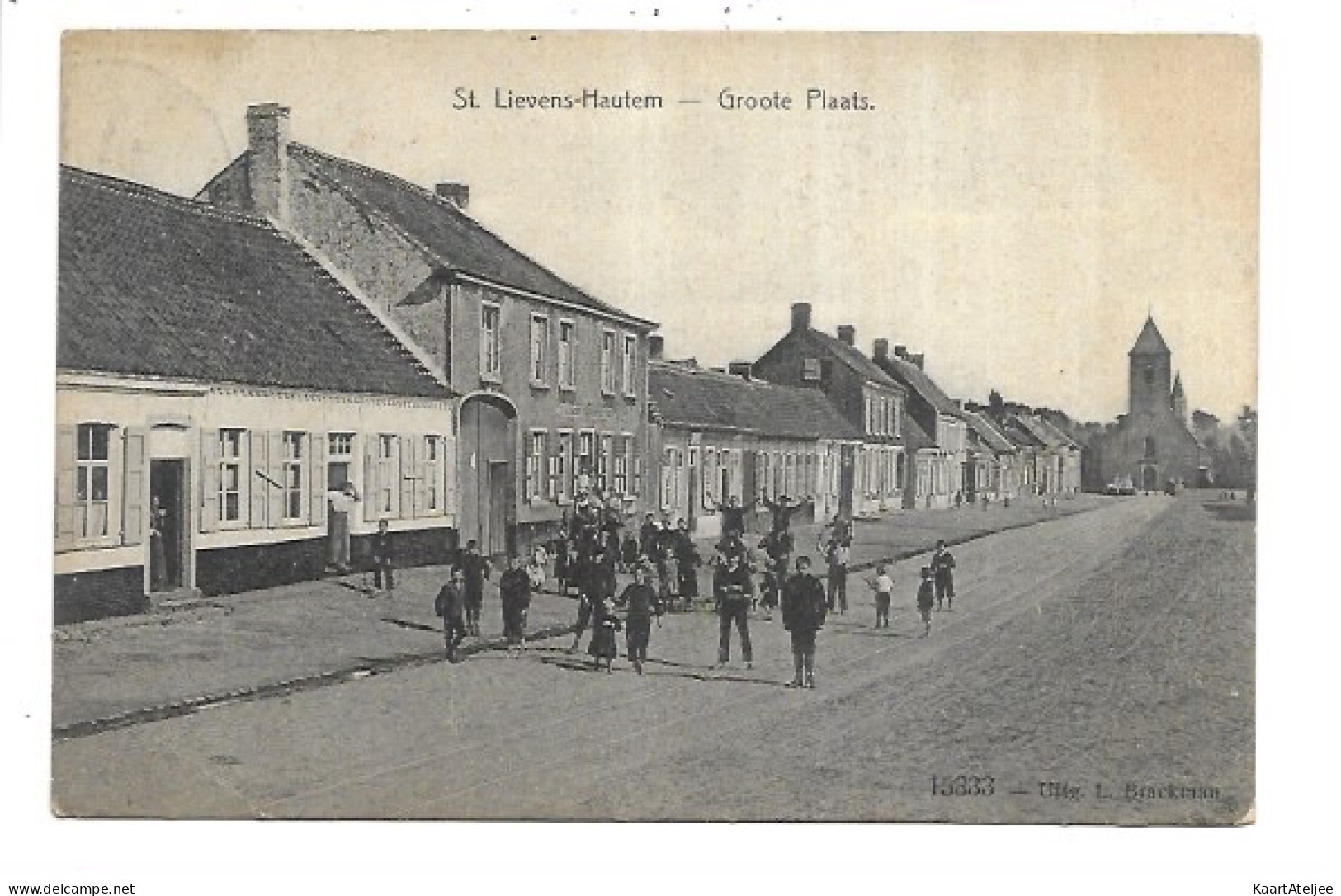 Sint-Lievens-Houtem - Groote plaats.