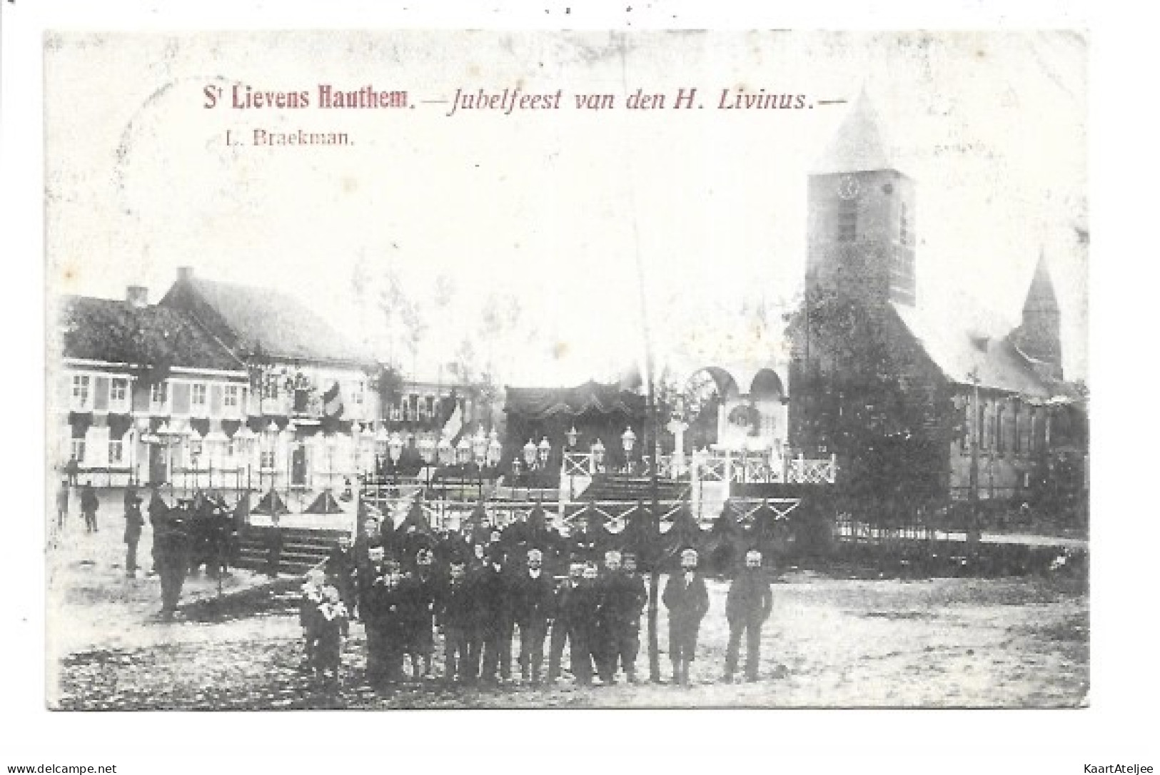 Sint-Lievens-Houtem - Jubelfeest van den H. Livinus.