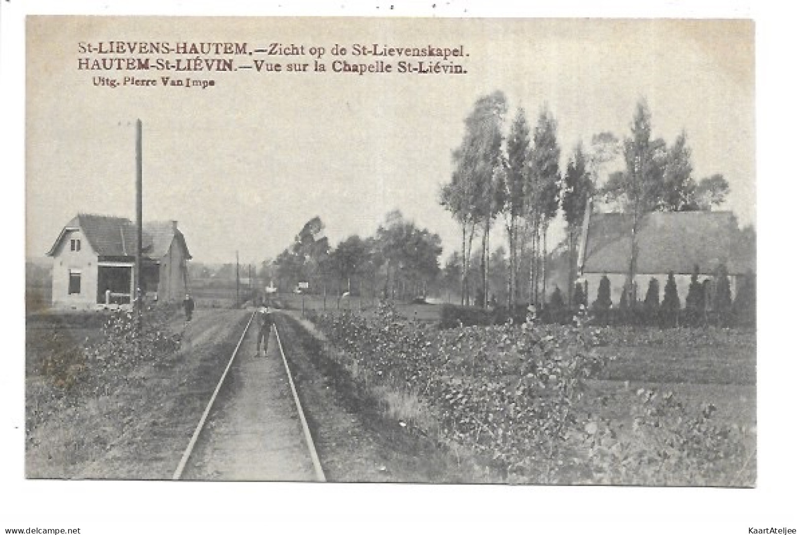 Sint-Lievens-Houtem - Zicht op de St-Lievenskapel.