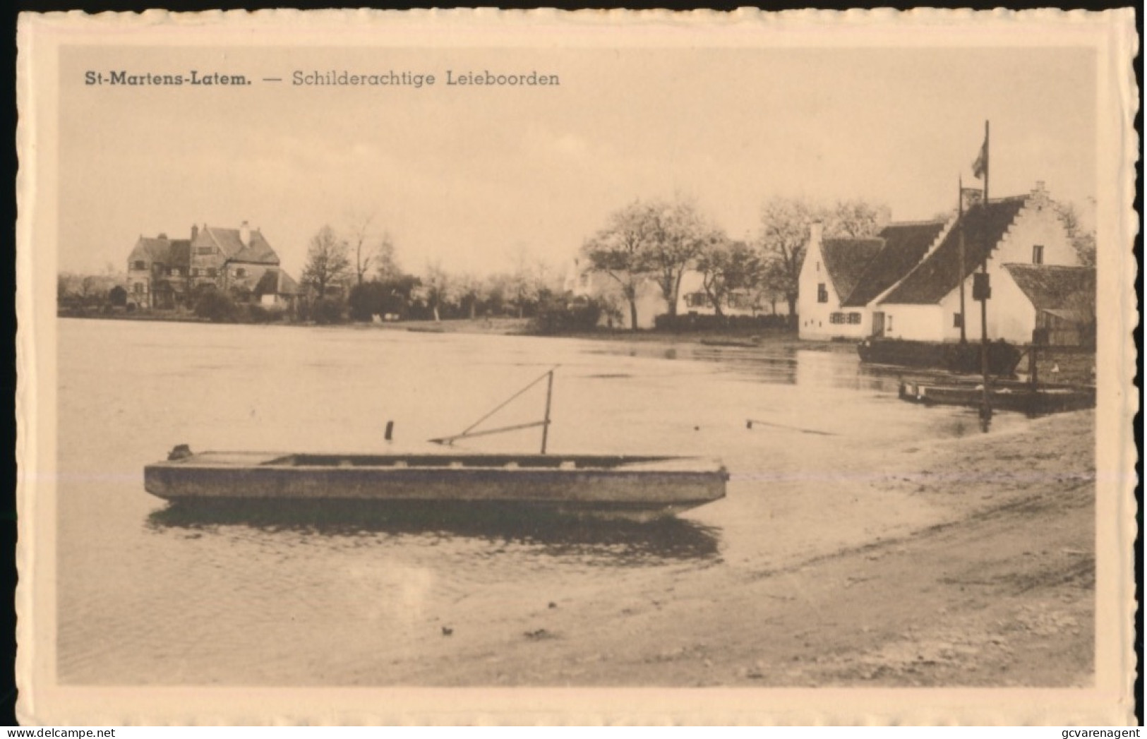 SINT MARTENS LATEM.   SCHILDERACHTIGE LEIEBOORDEN