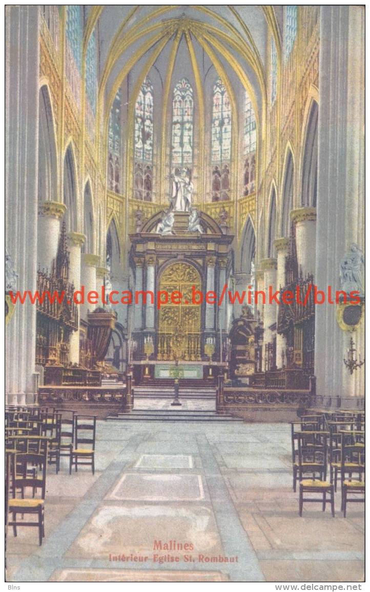 Sint-Rombouts interieur Mechelen