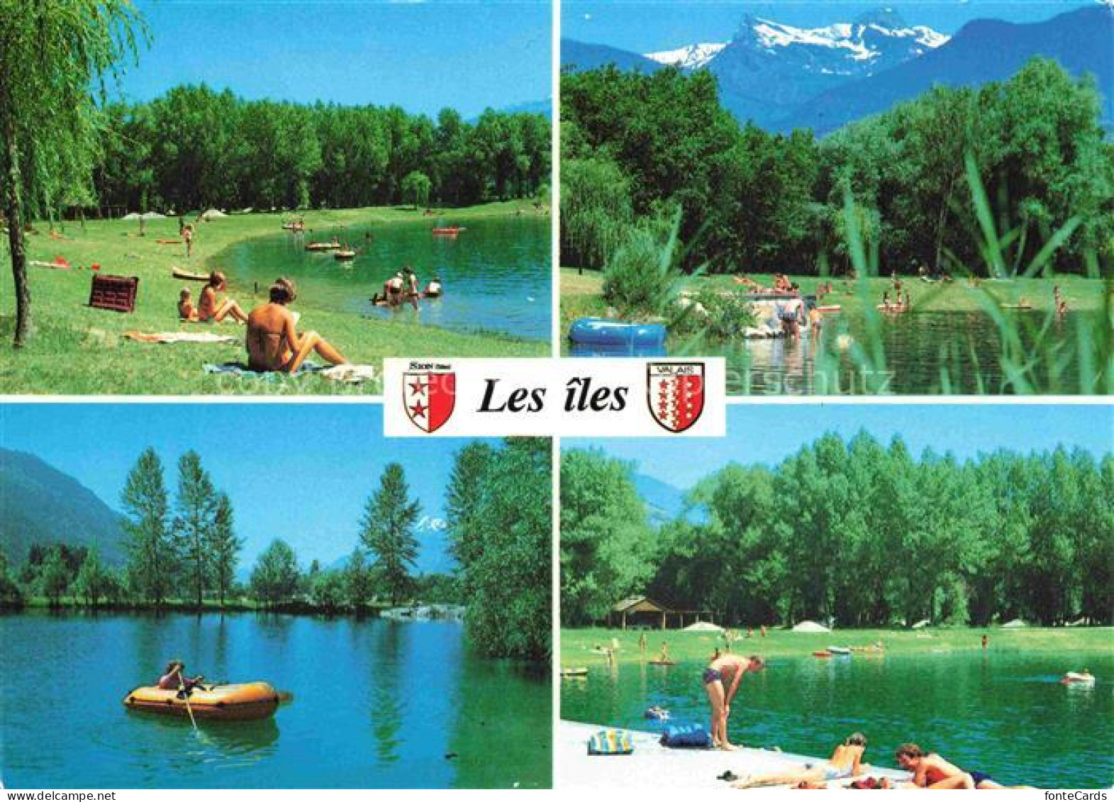SION  Sitten Seduno VS Valais Suisse Les Iles