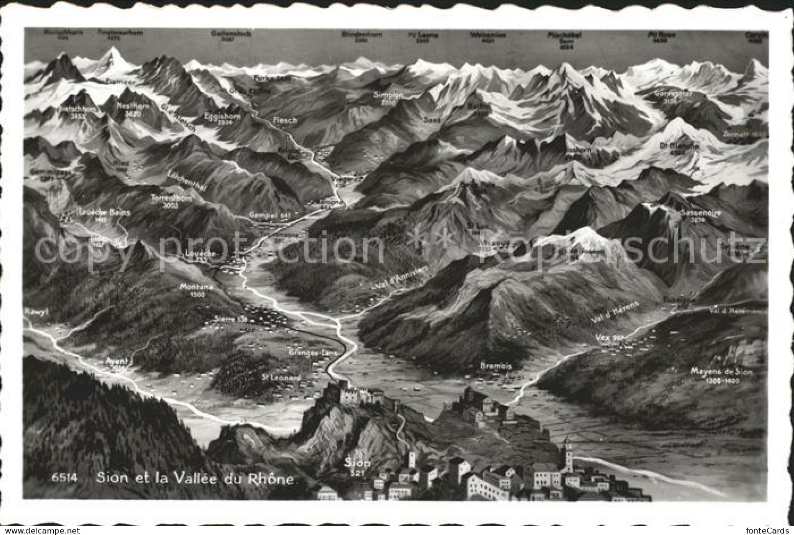 Sion VS et la Vallee du Rhone Alpes