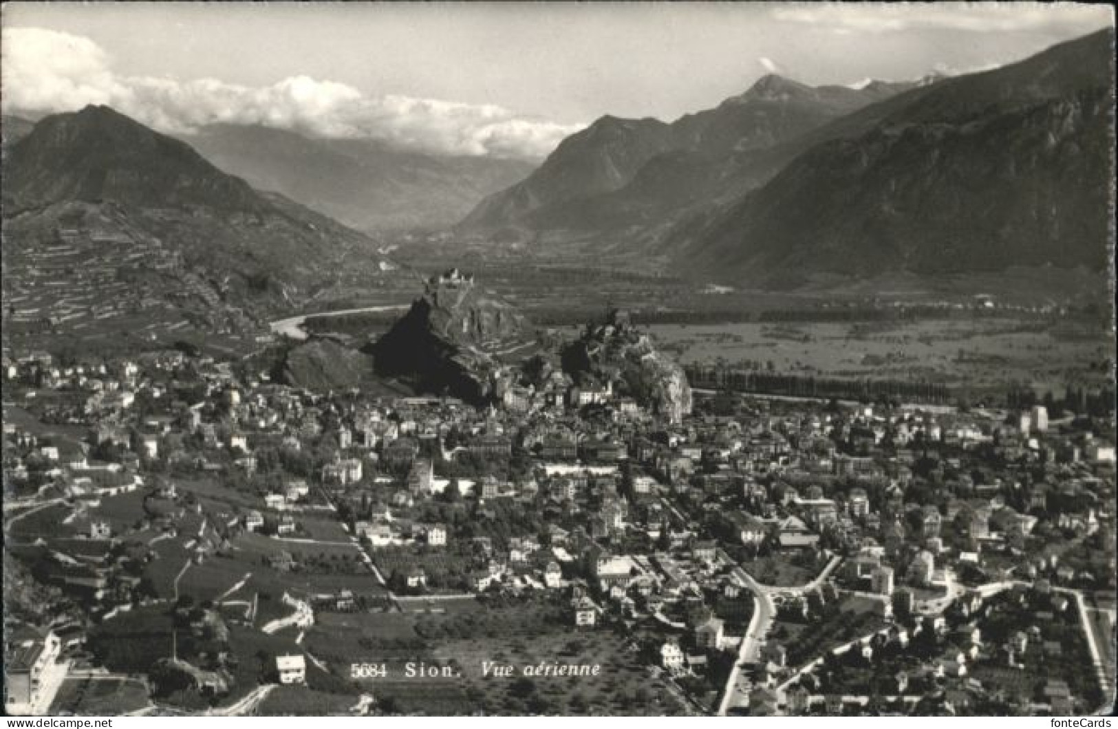 Sion VS Sion Fliegeraufnahme