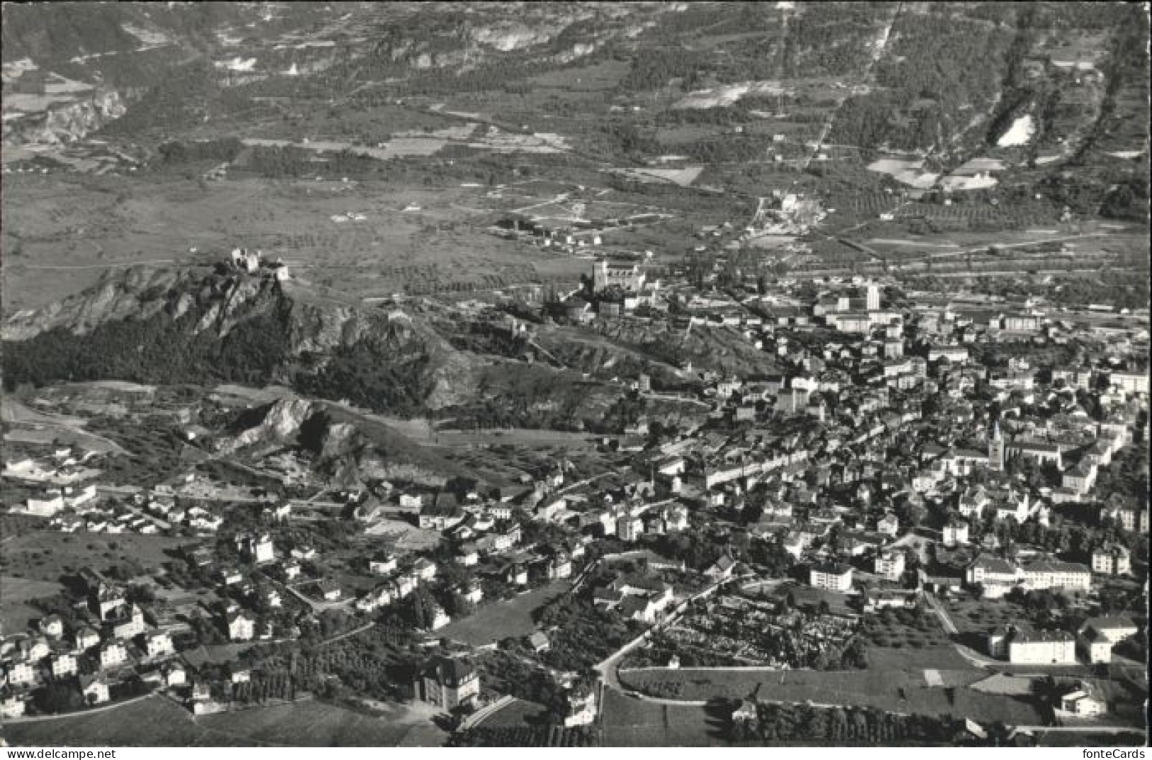 Sion VS Sion Fliegeraufnahme