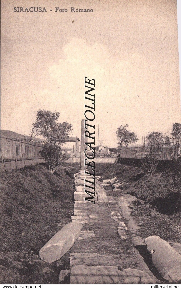 SIRACUSA: Foro Romano