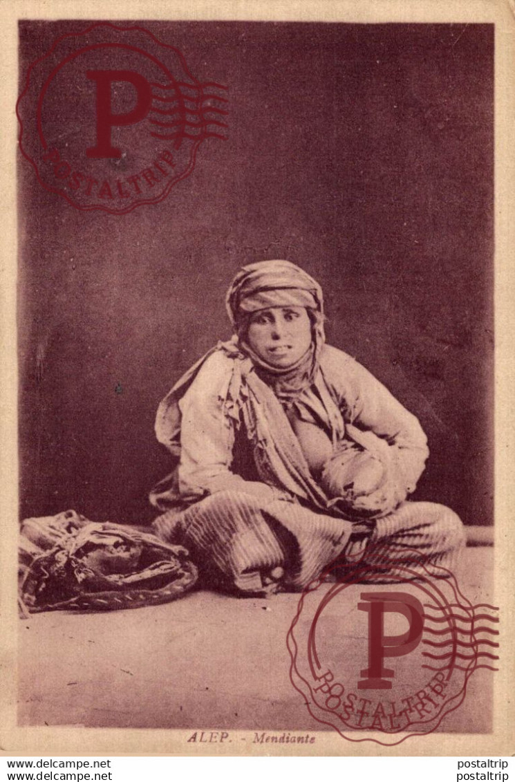 SIRIA. SYRIE. ALEP. MENDIANTE.