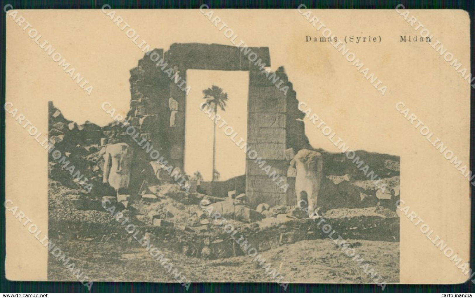 Siria Syrie Damas TEAR postcard cartolina MT0311
