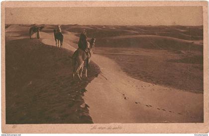 CPA   Carte postale Syrie  Mer de sable 1927  VM66465